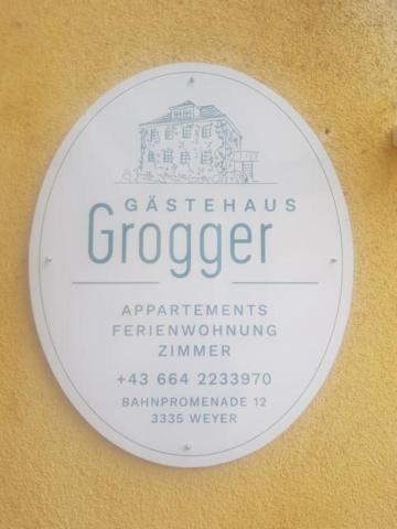 Gaestehaus Grogger Weyer Markt Eksteriør billede